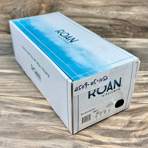 NIB ROAN BY BED STU Ballad II Leather Sandals Oats Slingback - Picture 8 of 9